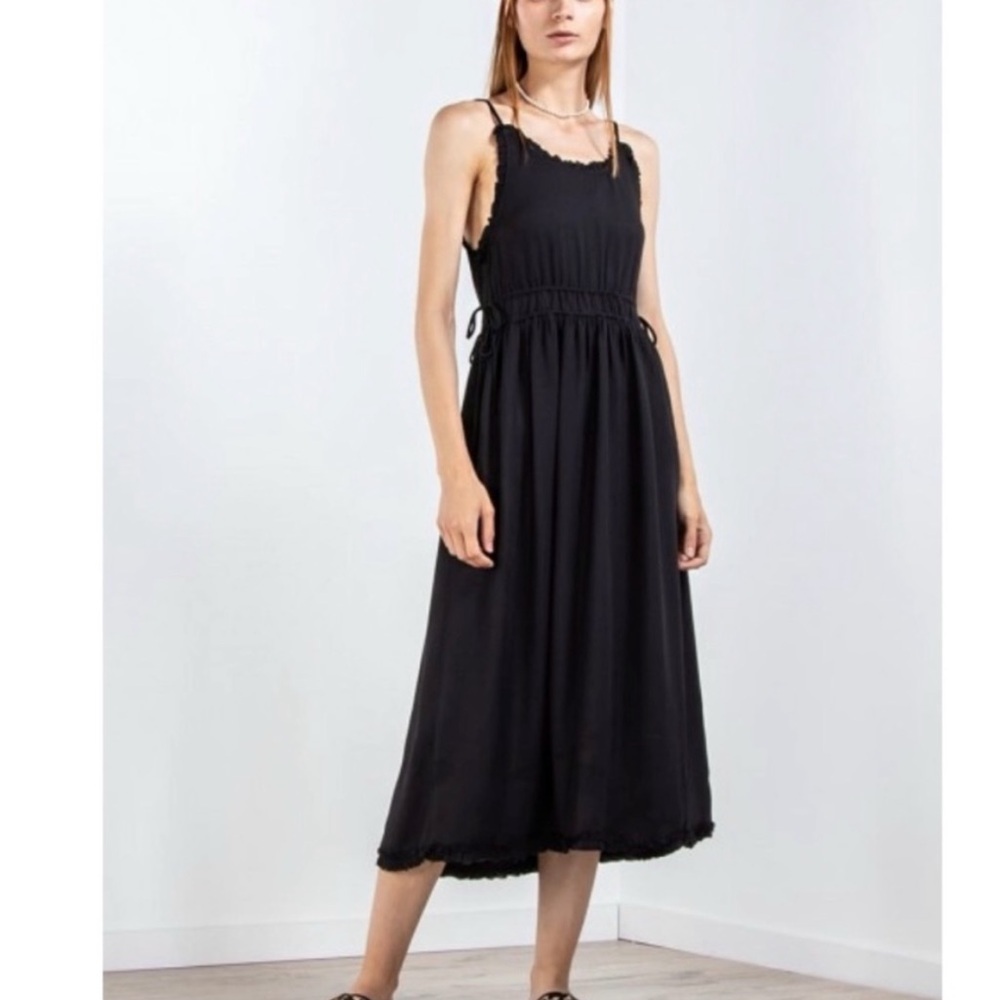 Scotch & Soda Palm Love Viscose Midi Dress